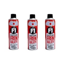 404 F1 Fren Balata Temizleyici 500 ML 3 Adet