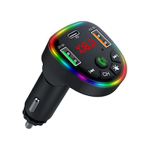 Sones P25 Telefon Çift Usb Çakmak Şarj Cihazı Bluetooth Eller Serbest Araç Oynatıcı