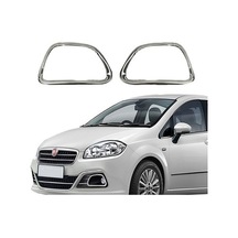 Fiat Linea Uyumlu Sis Farı Çerçevesi -2012 Paslanmaz Çelik Parça