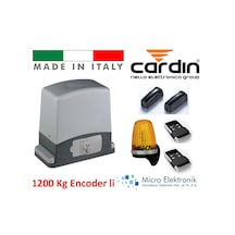 Cardin 1200 Kg İtalyan Kapı Motoru Seti 220Volt Bahçe Kapı Motoru