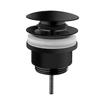 Artema Lavabo Yuvarlak Süzgeci Universal basmalı Mat Siyah