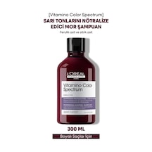 Loreal Professionnel Vitamino Color Spectrum Sarı Saçlar İçin Sarı Tonlarını Nötralize Edici Mor Şampuan 300 Ml