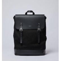 Sandqvist Hege Siyah Unisex Sırt Çantası