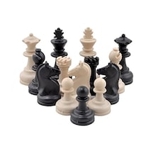 Staroyun Staroyun1050279 Plastik Man Turnuva Satranç Set