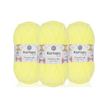 3 Adet Sp-kartopu,yumurcak K0333 Limoni 100 Gr 120 Mt