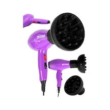Tr Alman 3800 Watt Professional Saç Kurutma Makinesi Ac Motor Fön Makinesi + Difüzör + 2 Adet Başlık