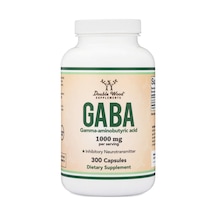 Doublewood Gaba 1,000,mg 300 Capsules.made In Usa. Tr Tek Yet...