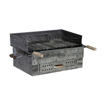 Mth-357 Set Üstü Çekmeceli Pervazlı Lama Izgaralı Mangal
