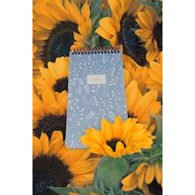 10x19 Cm 80 Yaprak Defter Çizgisiz Üstten Açılır Karton Kapak Not Defteri 60 Gr Beyaz Kağıt Çok Renkli