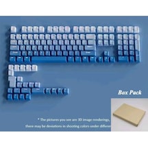 Gradient Mekanik Klavye Oem Profil Rgb Tuş Takımı Pbt