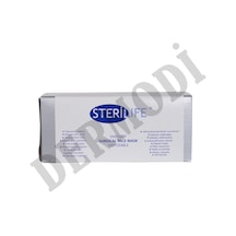 Sterilife Cerrahi Yüz Maskesi 3 Katlı Maske 50 Adet