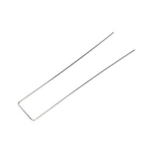 Folinda 100 Adet Islak Galvanizli Çelik U-şekilli Bahçe Çiviği 4x10cm - Çim, Zemin Kumaşı Ve Fence Sabitleme Aracı, Paslanmaz, Kolay Kurulum