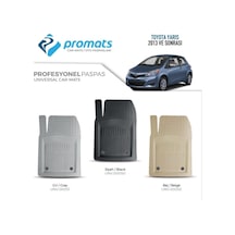 Bermot Toyota Yaris 2013 Sonrası Oto Paspas Profesyonel 4d Siyah