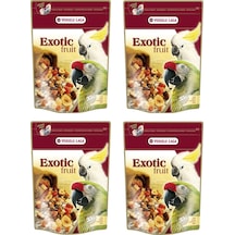Versele Laga Exotic Fruit Meyve Karışımı Papağan Ve Paraket Yemi 600 G X 4 Adet