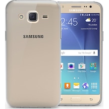 Samsung Galaxy J2 2016 (J210) Kilif Soft Silikon Seffaf-Siyah Ark 119675431