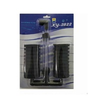 Xinyou Xy-2822 Vantuzlu Çift Süngerli Akvaryum Biyolojik Pipo Filtre