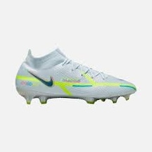 Nike Phantom GT2 Dynamic FG Krampon Beyaz - Sarı - Mavi