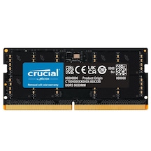 Crucial CT64G56C46S5 64 GB Ddr5 5600 MHz Sodımm CL 46 Notebook Ram Bellek