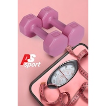 Psspor 2 Adet 1kg Pembe Renk Dambıl Seti 2 Adet 1kg Gönderim Yapılmaktadır