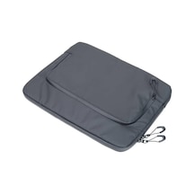 Troika 2 Gözlü Laptop Kılıfı, Siyah Çok Renkli