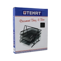 Temat 6300 Üçlü Evrak Rafı