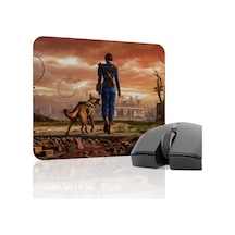 Fallout Kaymaz Dikişli Kauçuk Oyuncu Mousepad V2 - 22x18 Gaming Mouse Pad Fare Altlığı