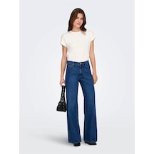 Only Onlerıca S/s Top Jrs Noos Kadın Beyaz T-shirt - 15308926