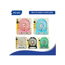 Poly Gold Pg-631 Pilli Ve Şarjlı Vantilatör