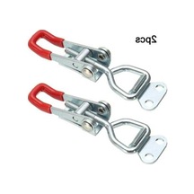 Pazly Pratik Ve Dayanıklı 2/4/6 Parça Hızlı Açma Mandal Seti, Galvanizli Demir, 100kg Kapasite, Ev & Ofis