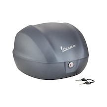 Vespa Primavera/sprint Mat Gri Top Case-çanta 32 Lt Opaco 707/c / Pıaggıo