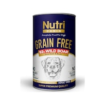 Nutri Canin Yaban Domuzlu Tahılsız Konserve Yetişkin Köpek Maması 400 G