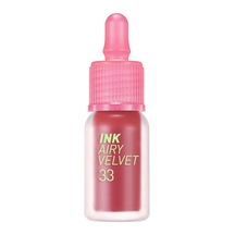 Uzun Süre Kalıcı Ve Hafif Formüllü, Kadife Bitişli Tint Ink Airy Velvet 33 Favorite Pink