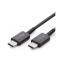 Nodar 25w Usb-c To Type-c Hızlı Şarj Ve Data Kablosu 1 Metre - Pd Şarj Kablosu, Siyah
