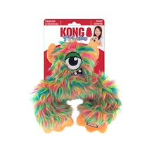Kong Frizzles Frazzle Tek Gözülü Sevimli Canavar Sesli Peluş Köpek Oyuncağı M