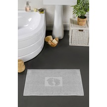 Casnack 1 Adet 260 Gr. Ayak Havlusu - Gri Çok Renkli