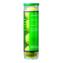 Wilson Wrt137400 Starter Play 4'lü Tenis Topu Yeşil
