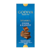 Godiva İstanbul Fındıklı & Kadayıflı Tablet Çikolata 121 G - 8 Adet Tarı