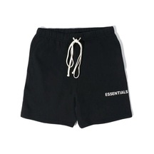 Altamira Erkek Siyah Essantial Baskılı Oversize Şort 001