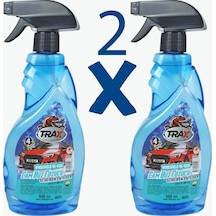 2 Adet - Araba Cam Buz Çözücü Sprey Buzlanma Önleyici Görüş Kolaylaştırıcı Cam Sprey 500 Ml