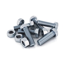 Somunlu Civata / Civata 6 X 20 Mm. Somunları Ile Birlikte/ 10 Nu. Anahtara Göre 25 Adet Civata Diğer