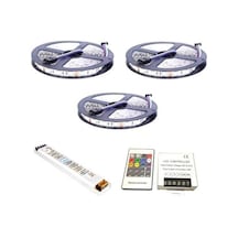 RGB Şerit Led Set 12V 5050 Üç Çipli 15-20-25-30 M