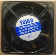 220V Metal 120X120X38 Kare Fan