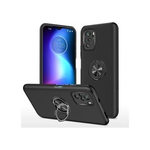 Xiaomi Poco F3 Kılıf Elit Yüzüklü Kapak - Siyah 0.2M-Çok Renkli