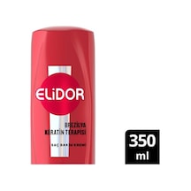 Elidor Saç Kremi 350ml. Keratin Düz Saç %4