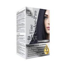Alix 50Ml Kit Saç Boyası 1.1 Mavi Siyah