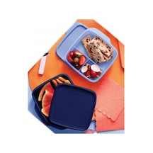 Eco 2li 550 Ml Bölmeli Beslenme Set Mavi