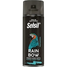 Selsil Mat Siyah Sprey Boya Tab