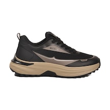 Siyah Fileli Hafif Esnek Memory Foam Erkek Spor Ayakkabı Degree M Siyah