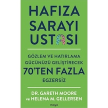 Hafıza Sarayı Ustası - Gözlem ve Hatırlama Gücünüzü Geliştirecek 70'ten Fazla Egzersiz - Gareth Moore - Maya Kitap