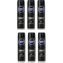 Nivea Men Deep Dimension Erkek Sprey Deodorant 150 ML x 6